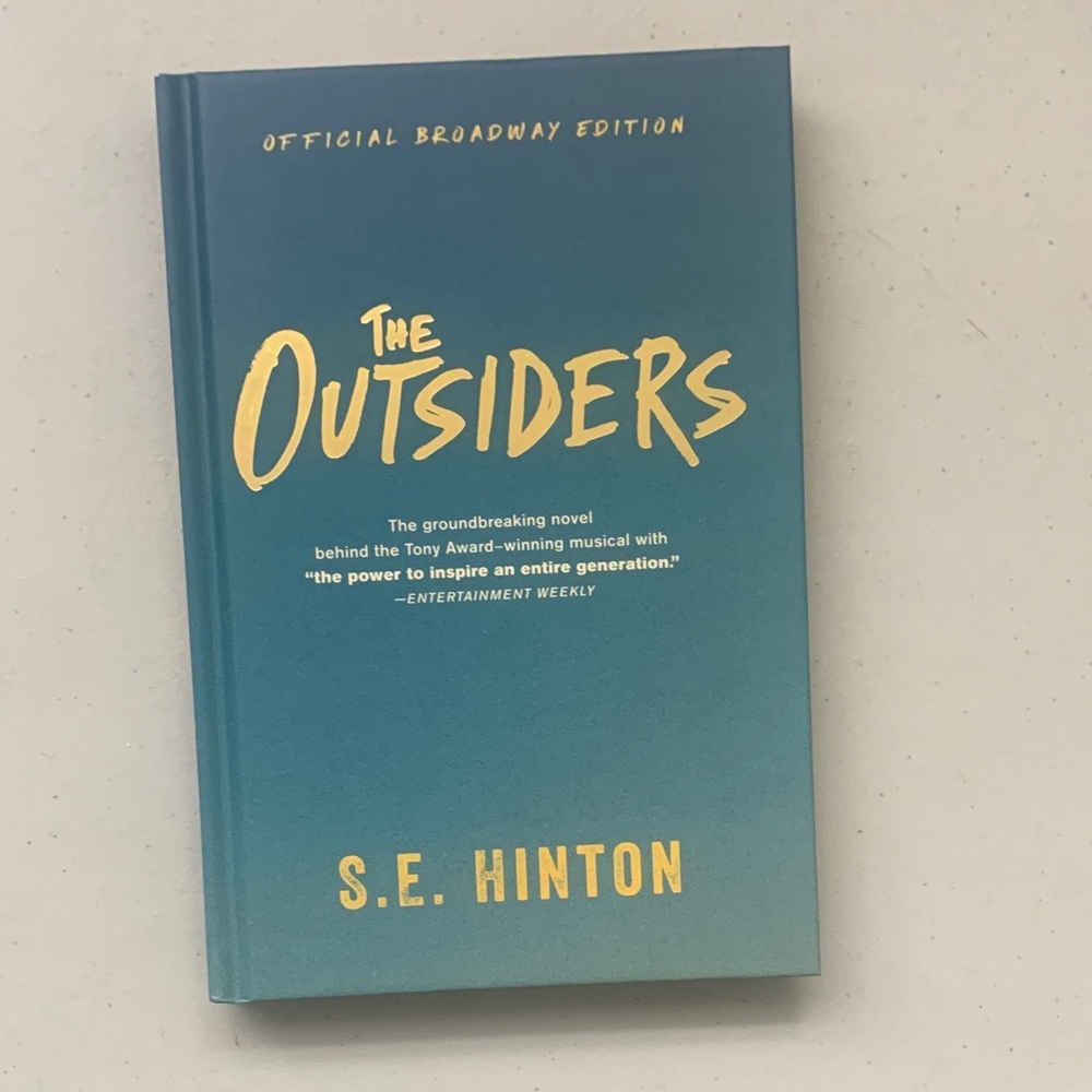 Original Penguin Hardcover Book The Outsiders by S.E. Hinton